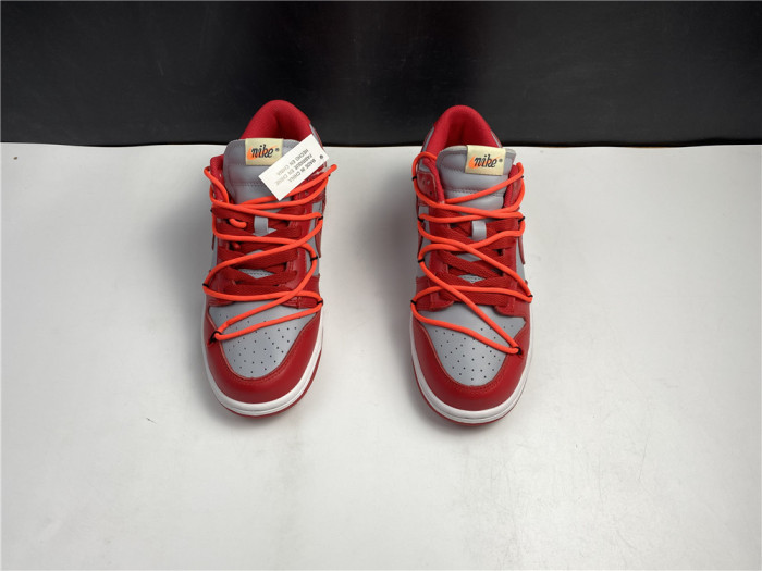 OFF-WHITE x Dunk Low ‘University Red’ CT0856-600