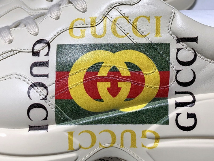 G*u*i rhyton vintage trainer sneaker 500878 drw00 9522